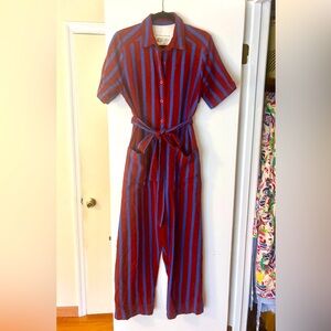 Ace & Jig jumpsuit in Varsity